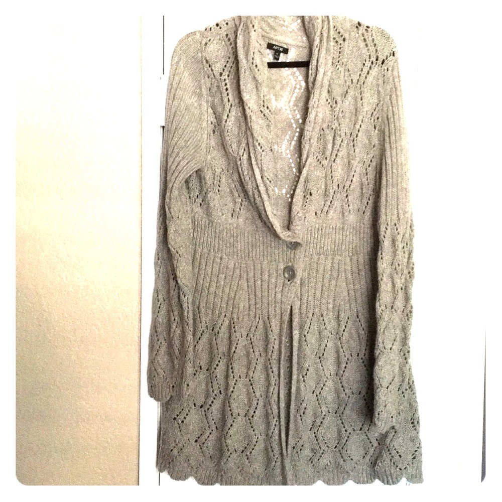 Apt 9 long sweater XL